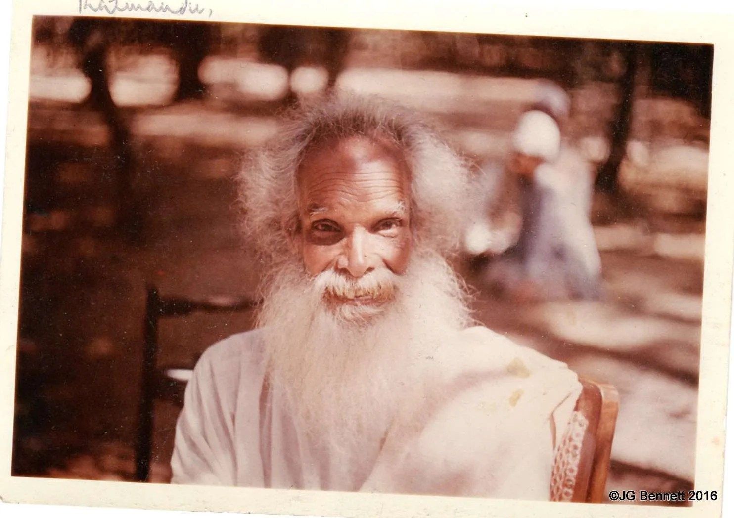 Shivapuri Baba, photographed during J. G. Bennett's visit to Kathmandu, 1961–62